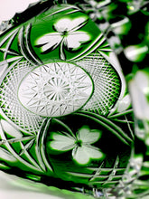 Load image into Gallery viewer, New Green Crystal Shamrock Basket
