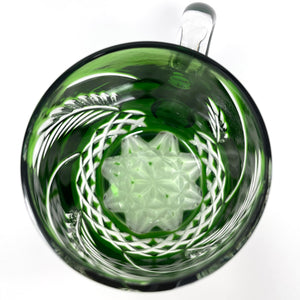 Emerald Green Wheat Beer Mug